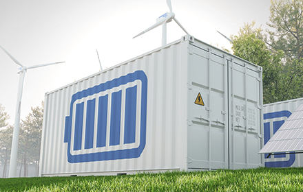 Pojemnik na energię słoneczną/magazynową